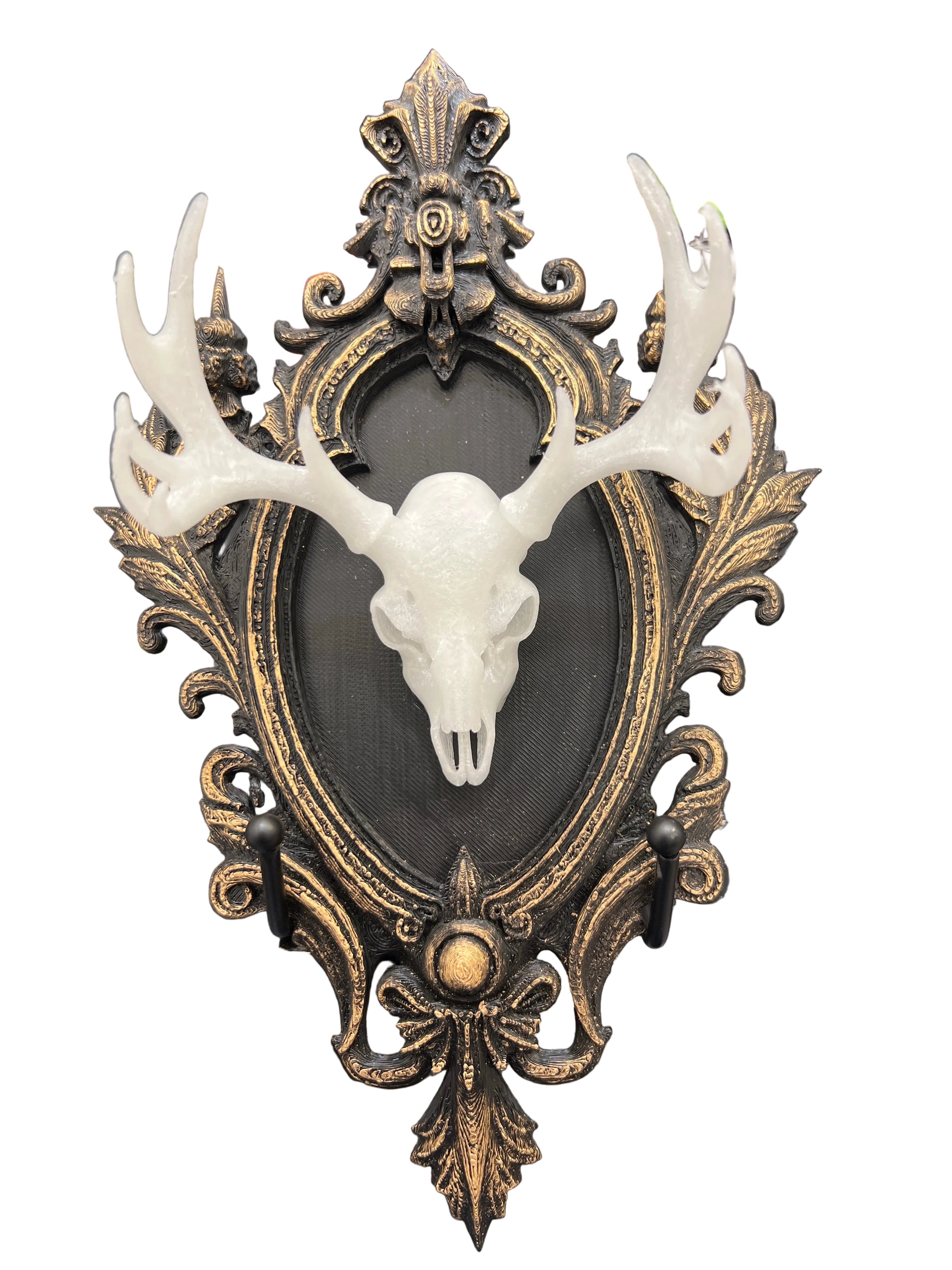 Deer Skull Frame - Glow in the Dark