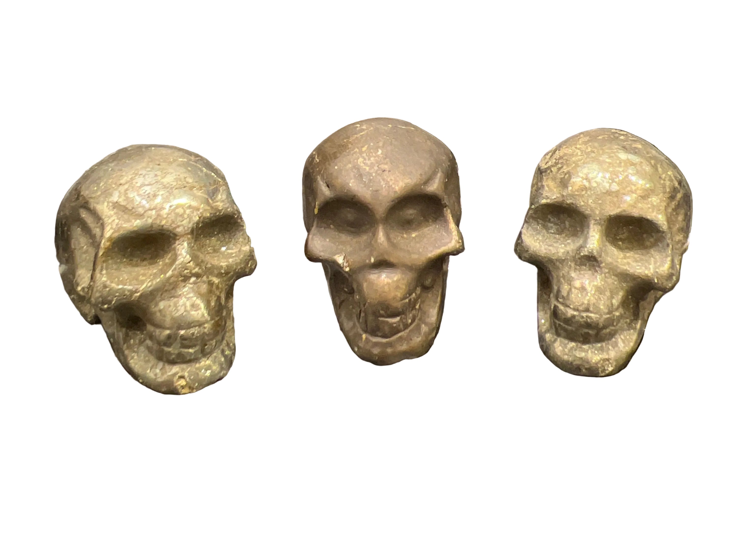 Pyrite Mini Skulls