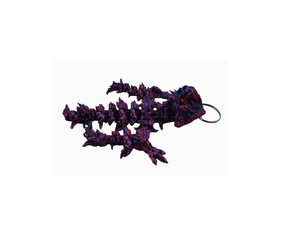 Jellyfish Dragon Keychains