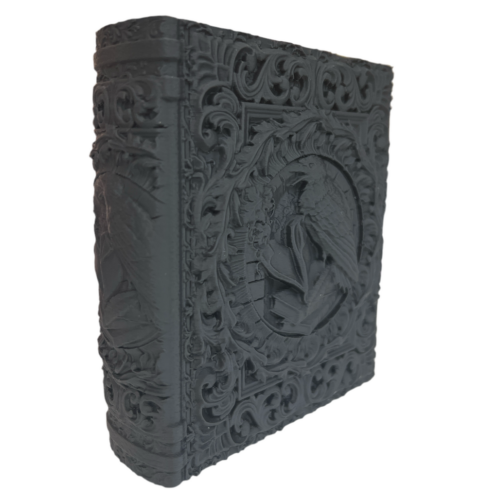 Raven Tome Card Dice Tray Book