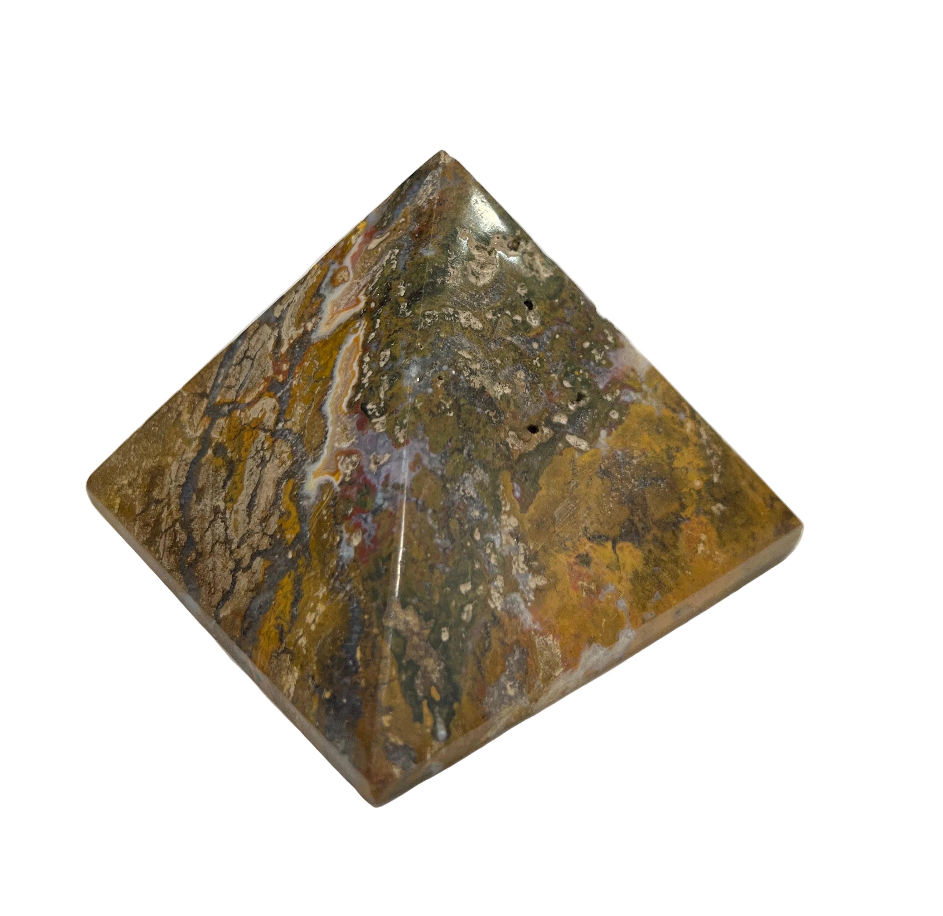 Ocean Jasper Pyramid #4