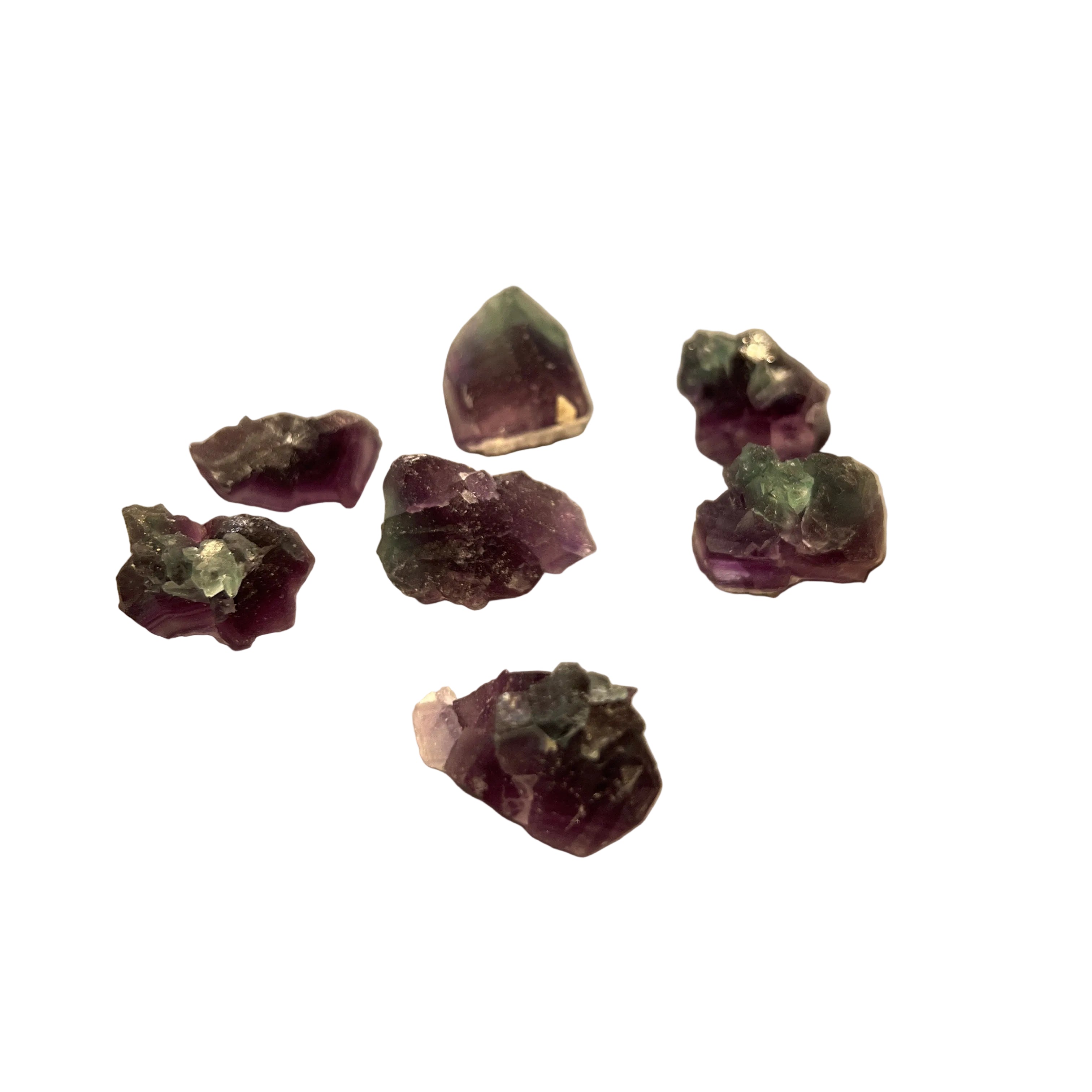 Rainbow Fluorite Specimens