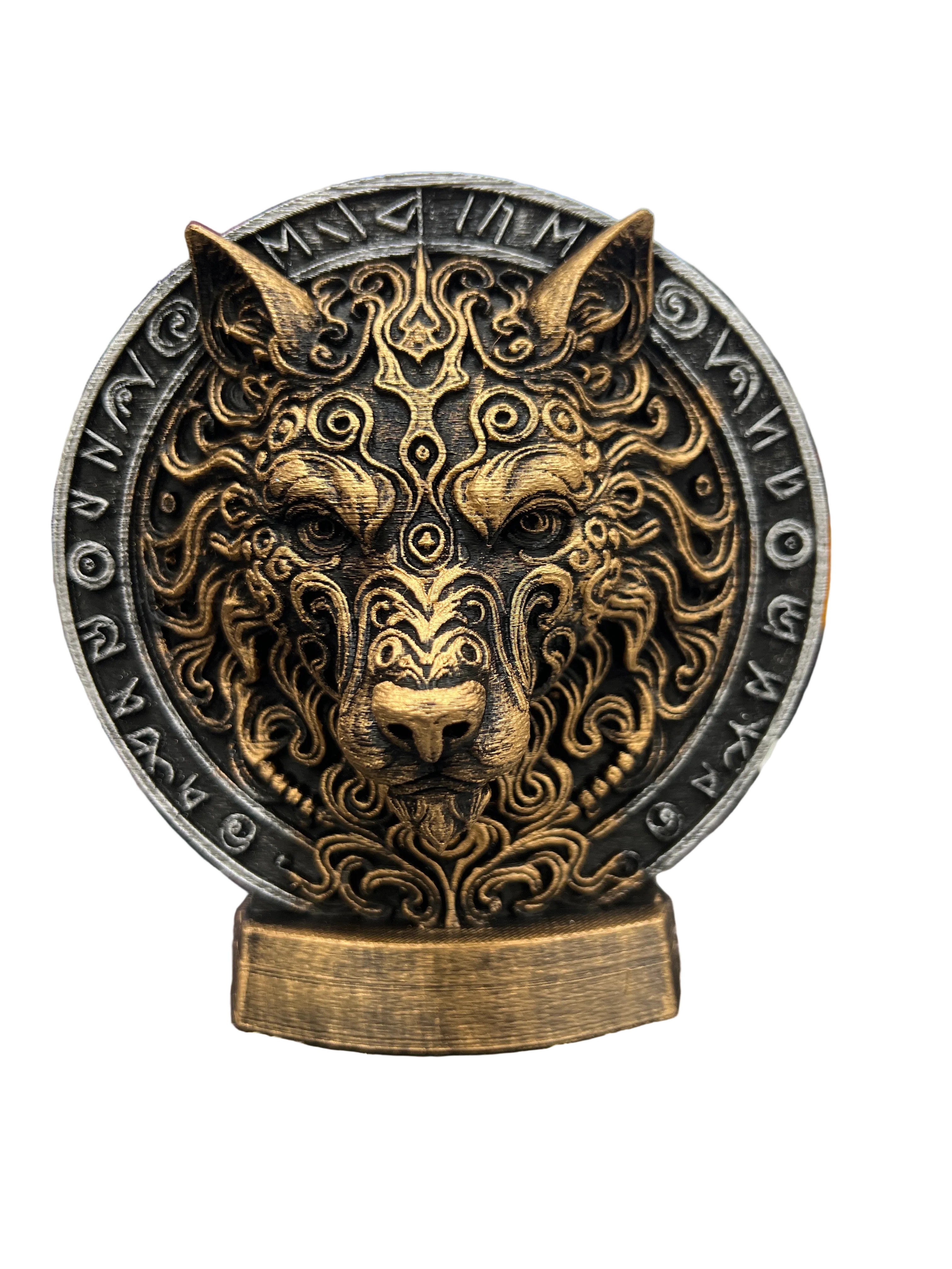 Wolf Bust