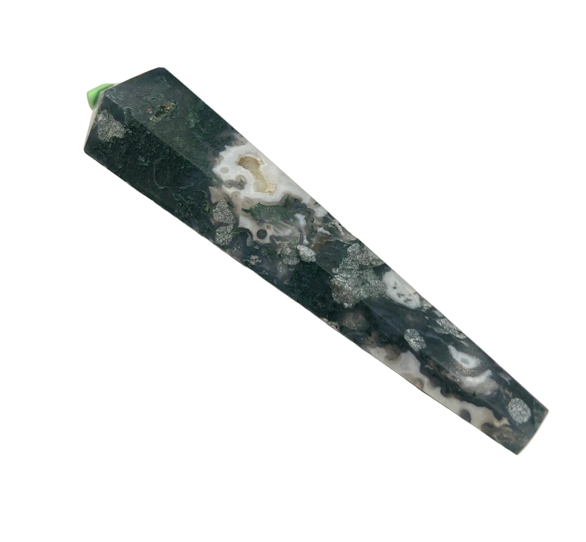 Moss Agate Wand #3