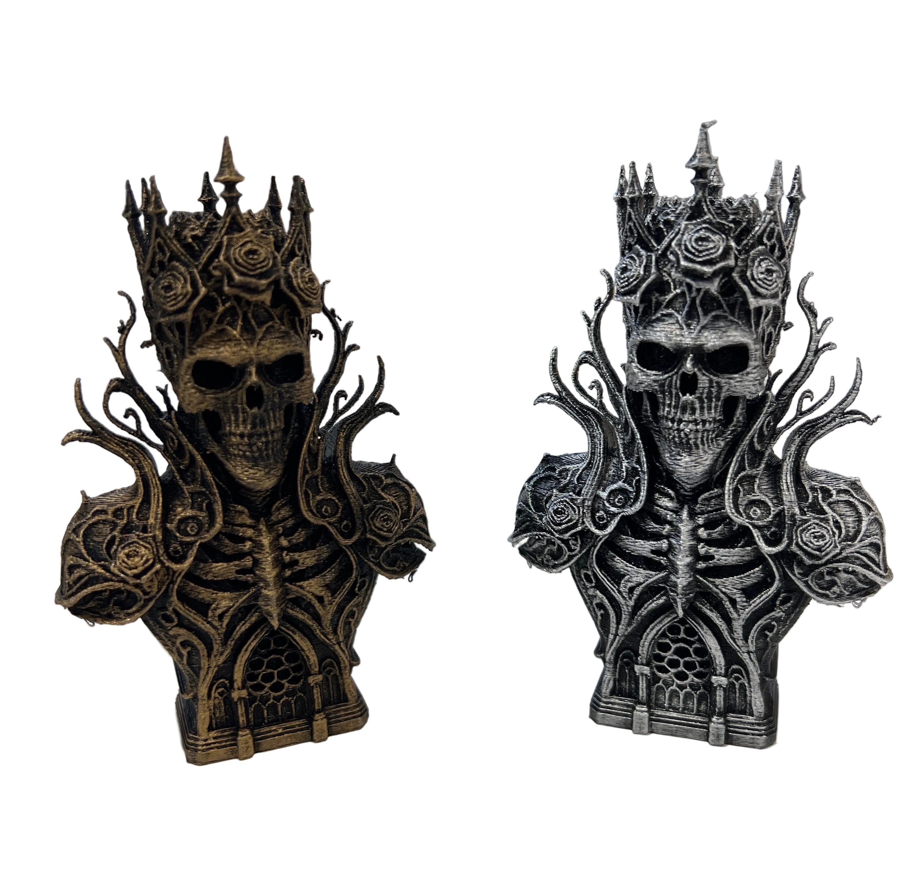 Gothic Rose Skeleton King