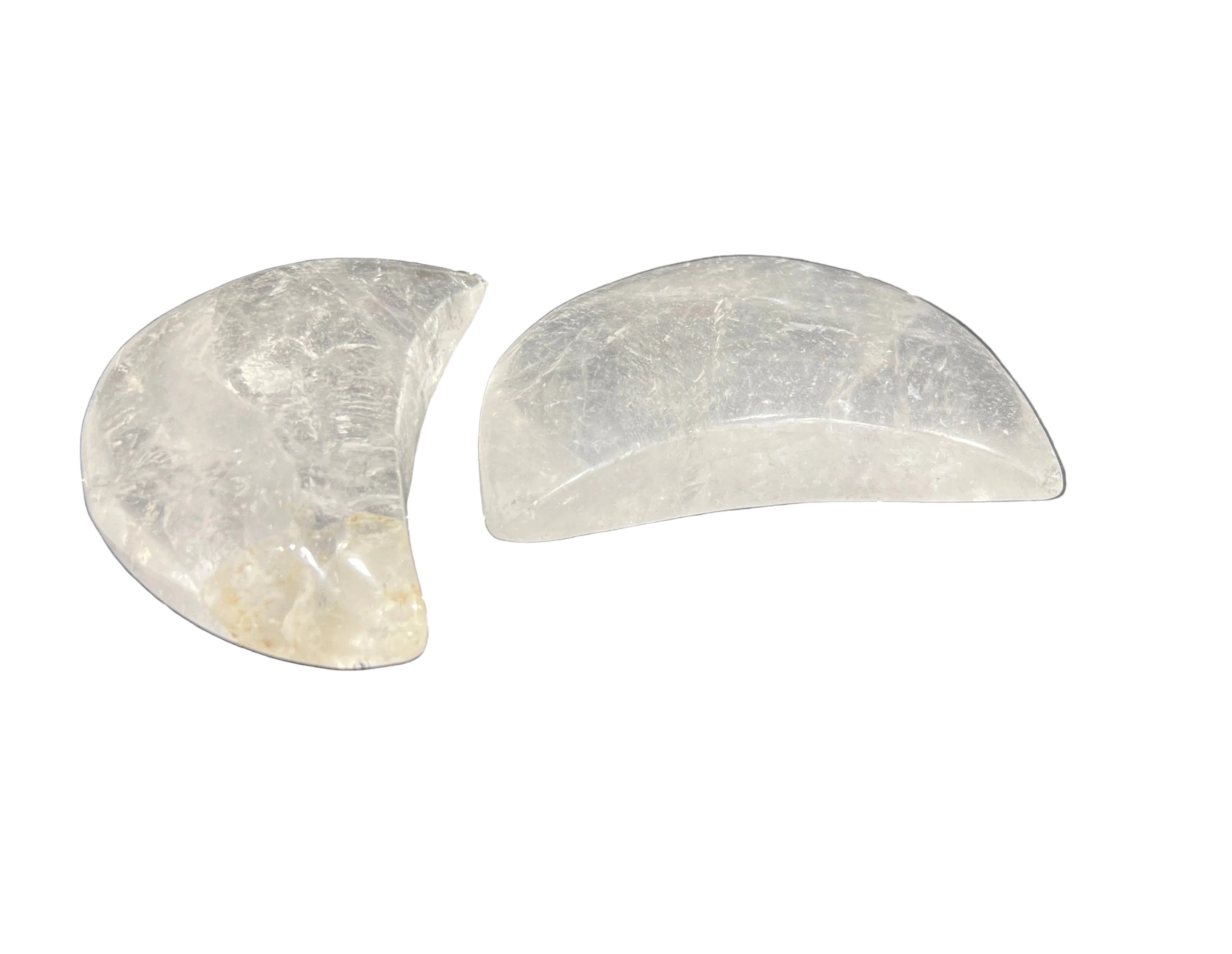 Clear Quartz Half Moon