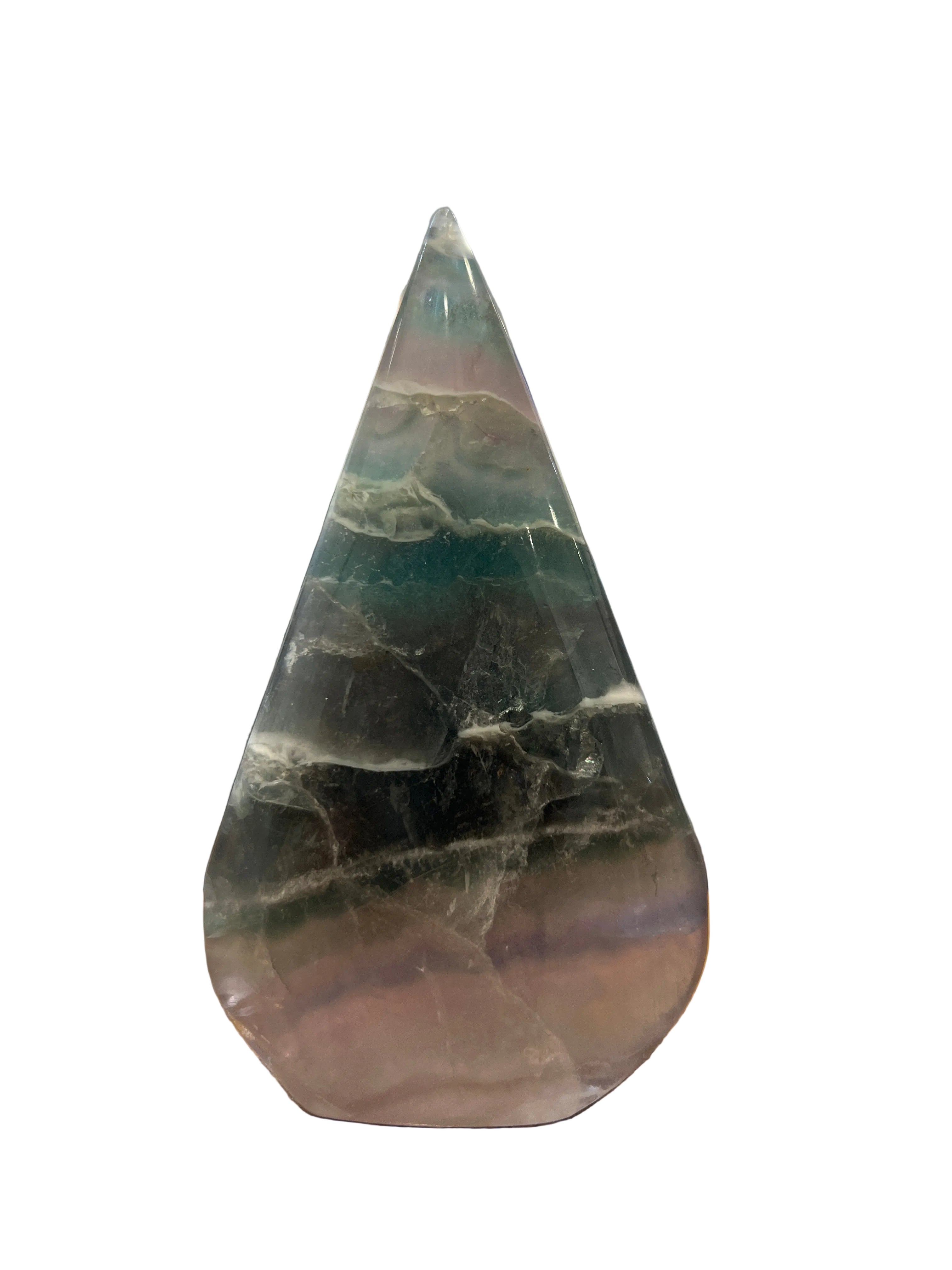 Rainbow Fluorite Flame