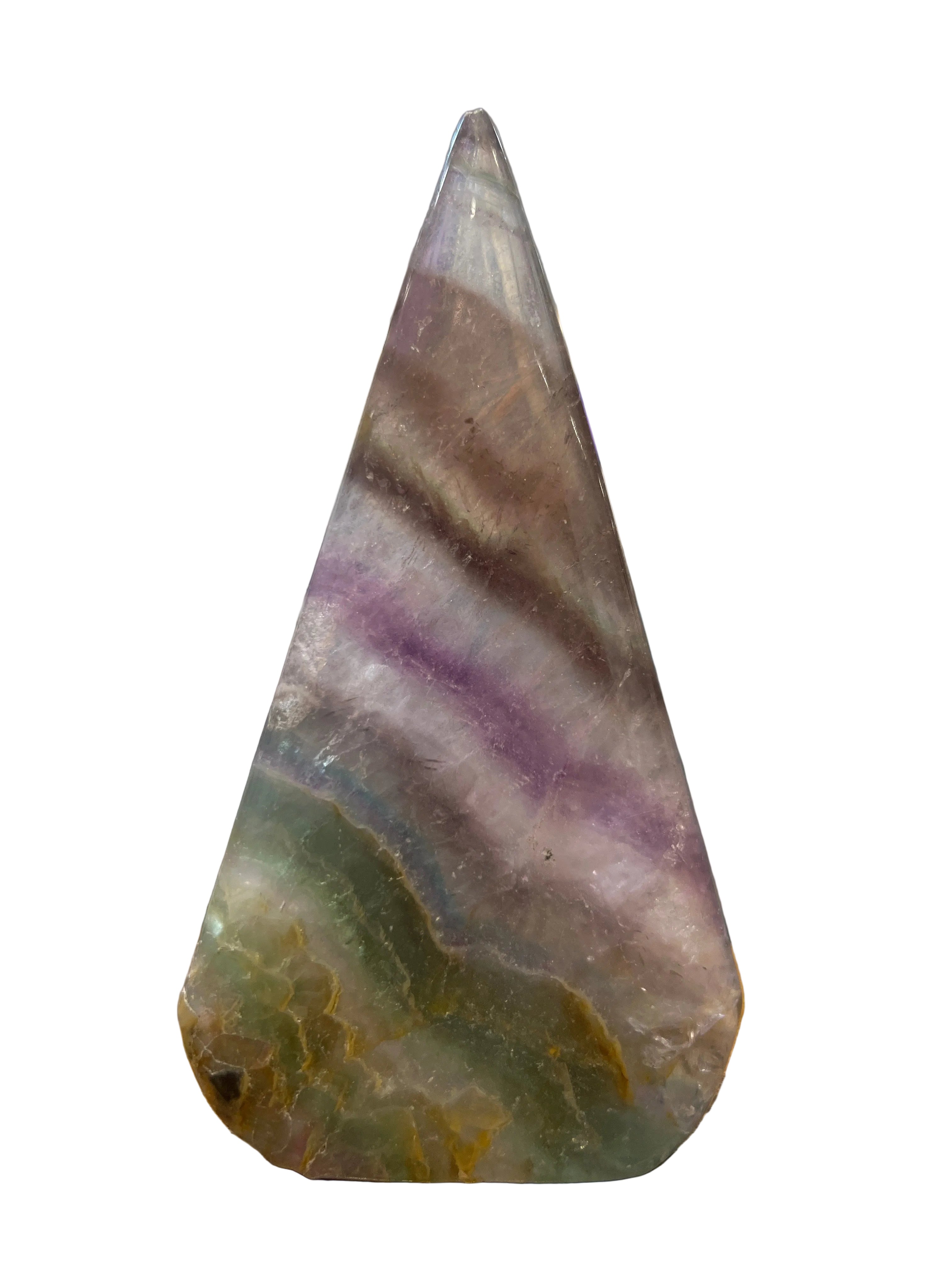 Rainbow Fluorite Flame
