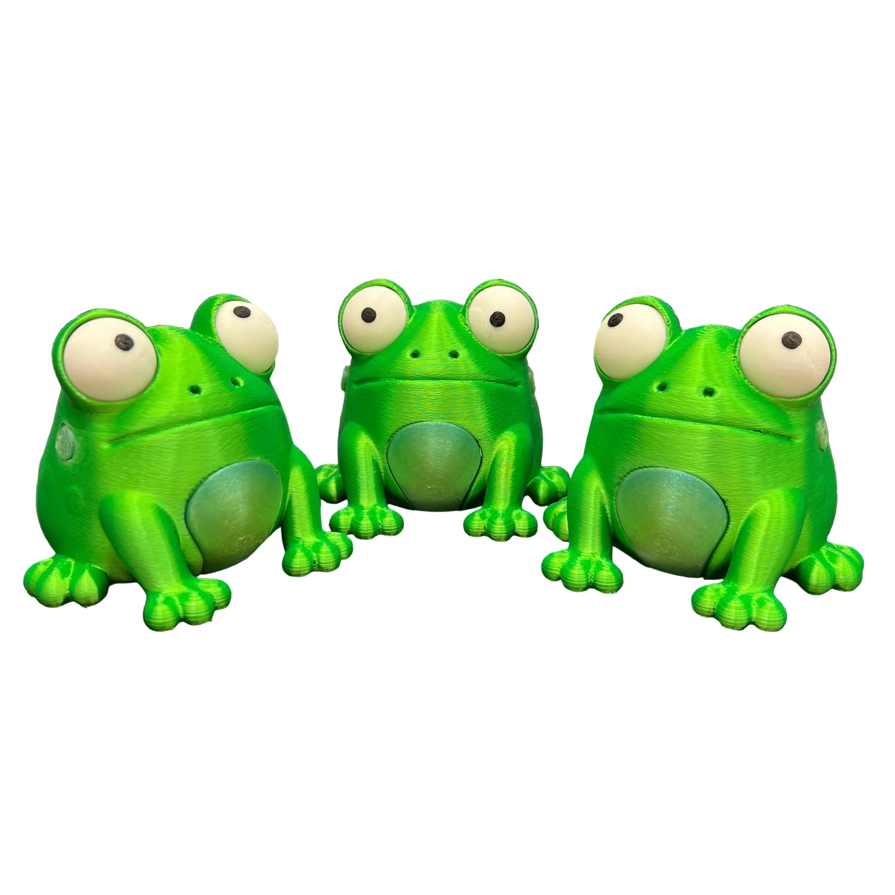 Goofy Eye frogs