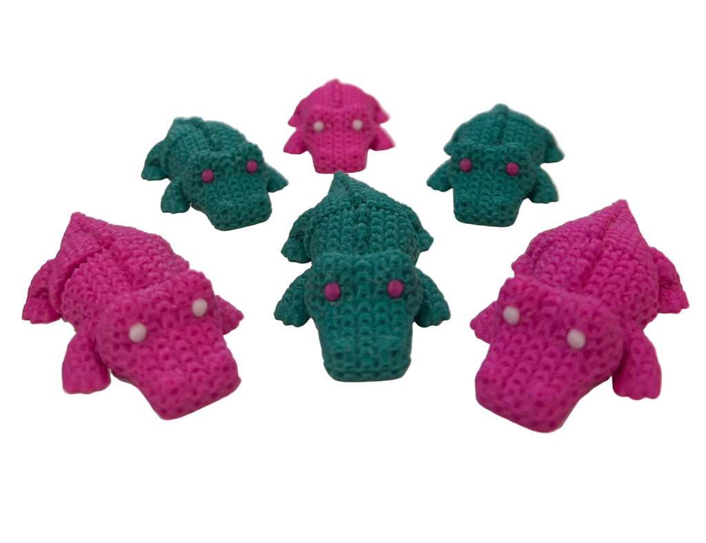 Knitted Friends - Crocodiles