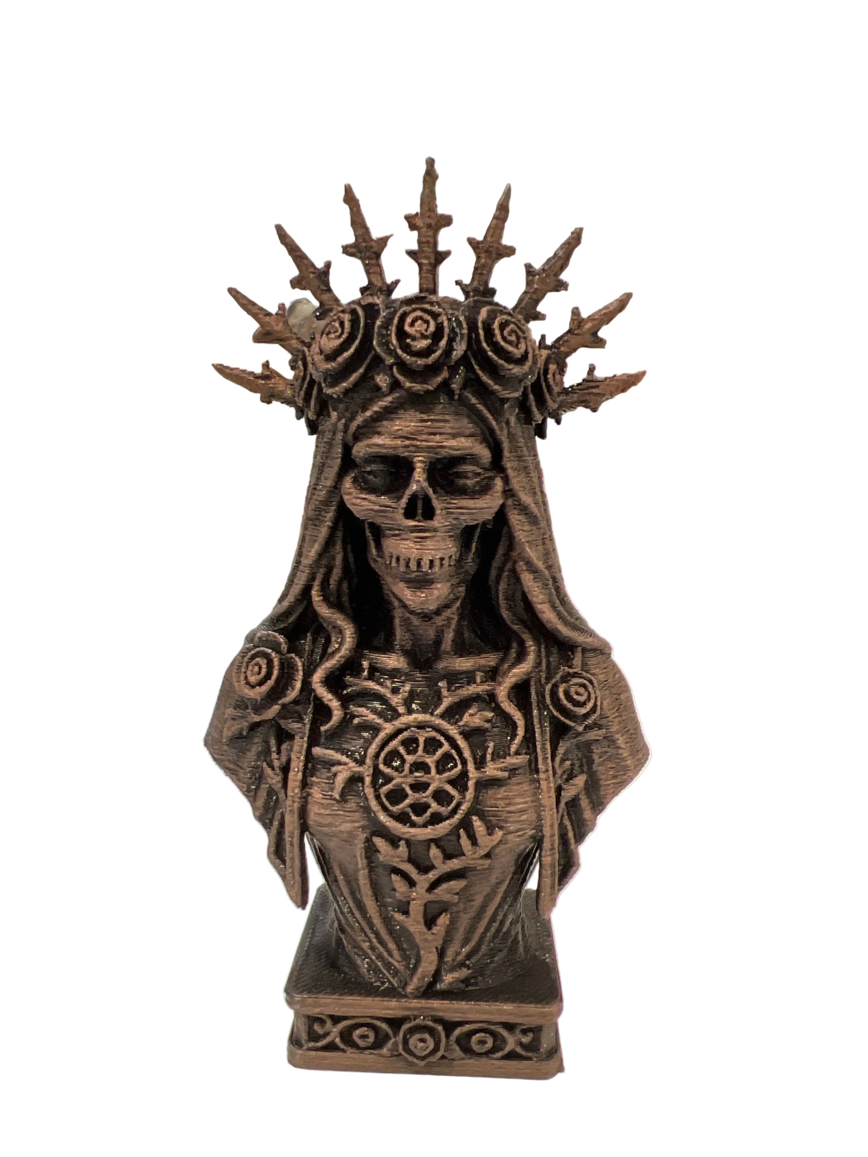 Gothic Rose Skeleton Queen