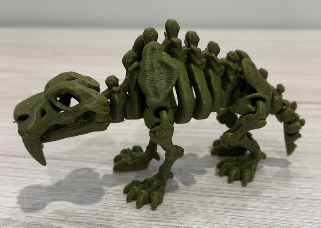 Skeleton Saber Tooth Tiger - Small