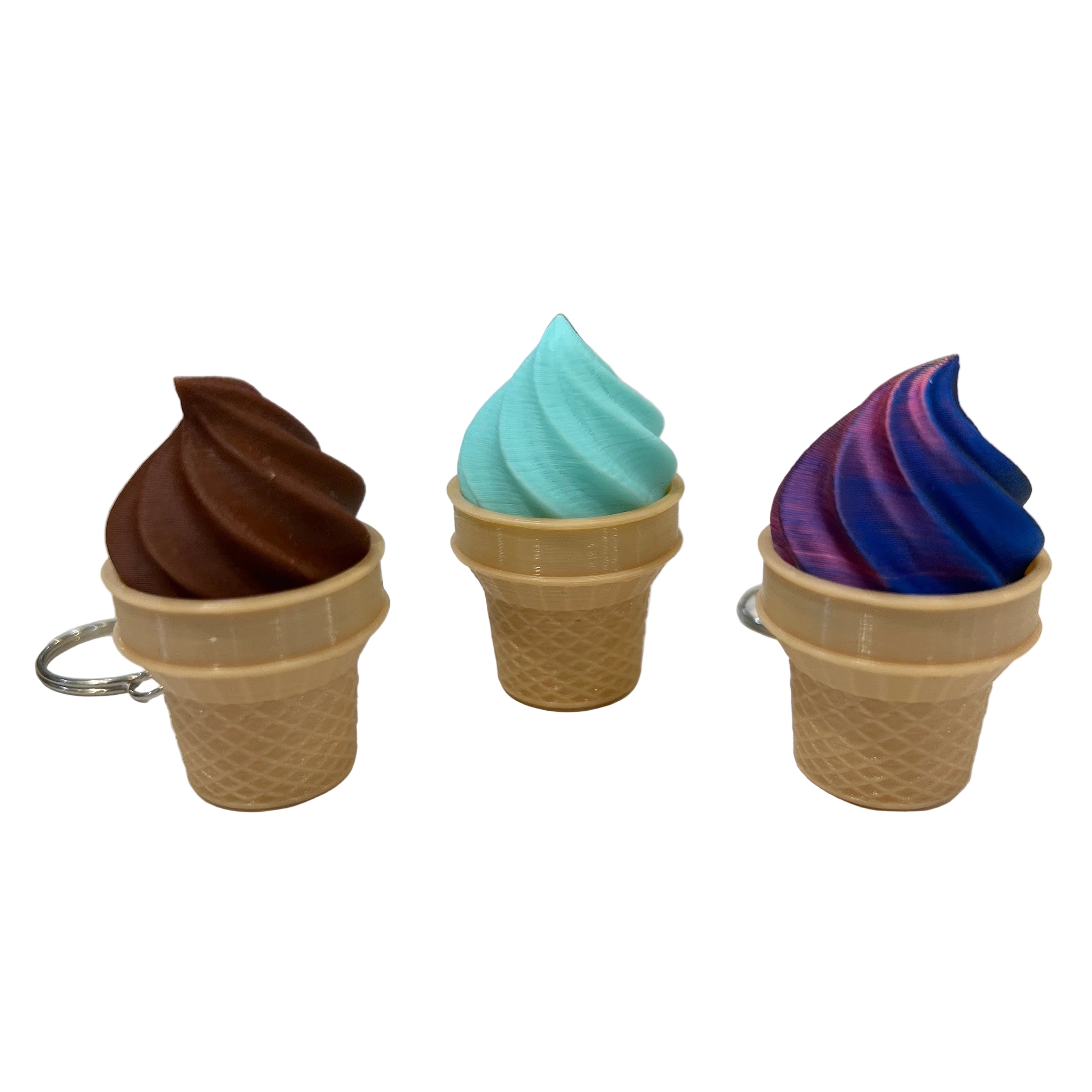 Cup Cake Keychains