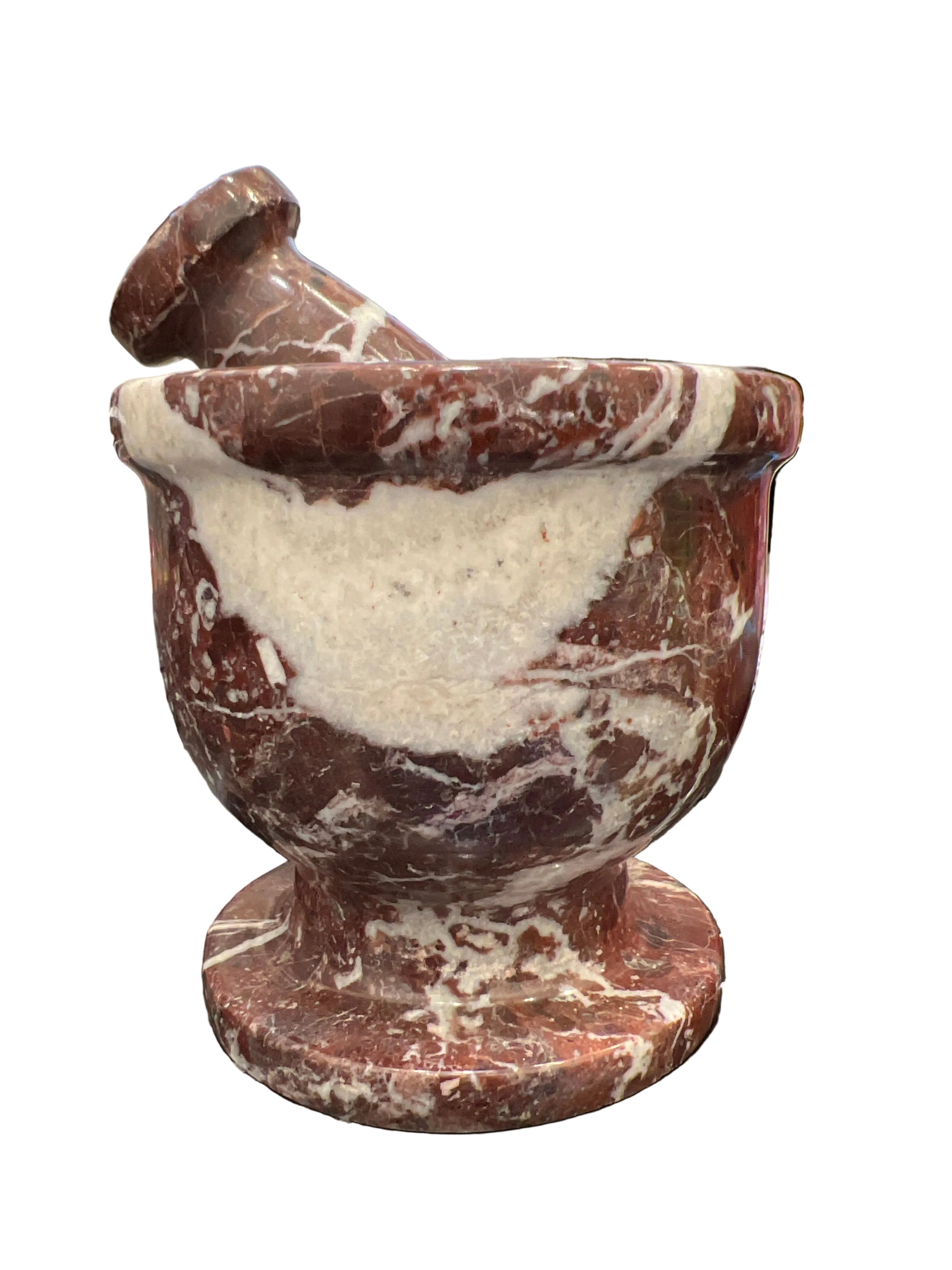 Red Onyx Mortar and Pestle