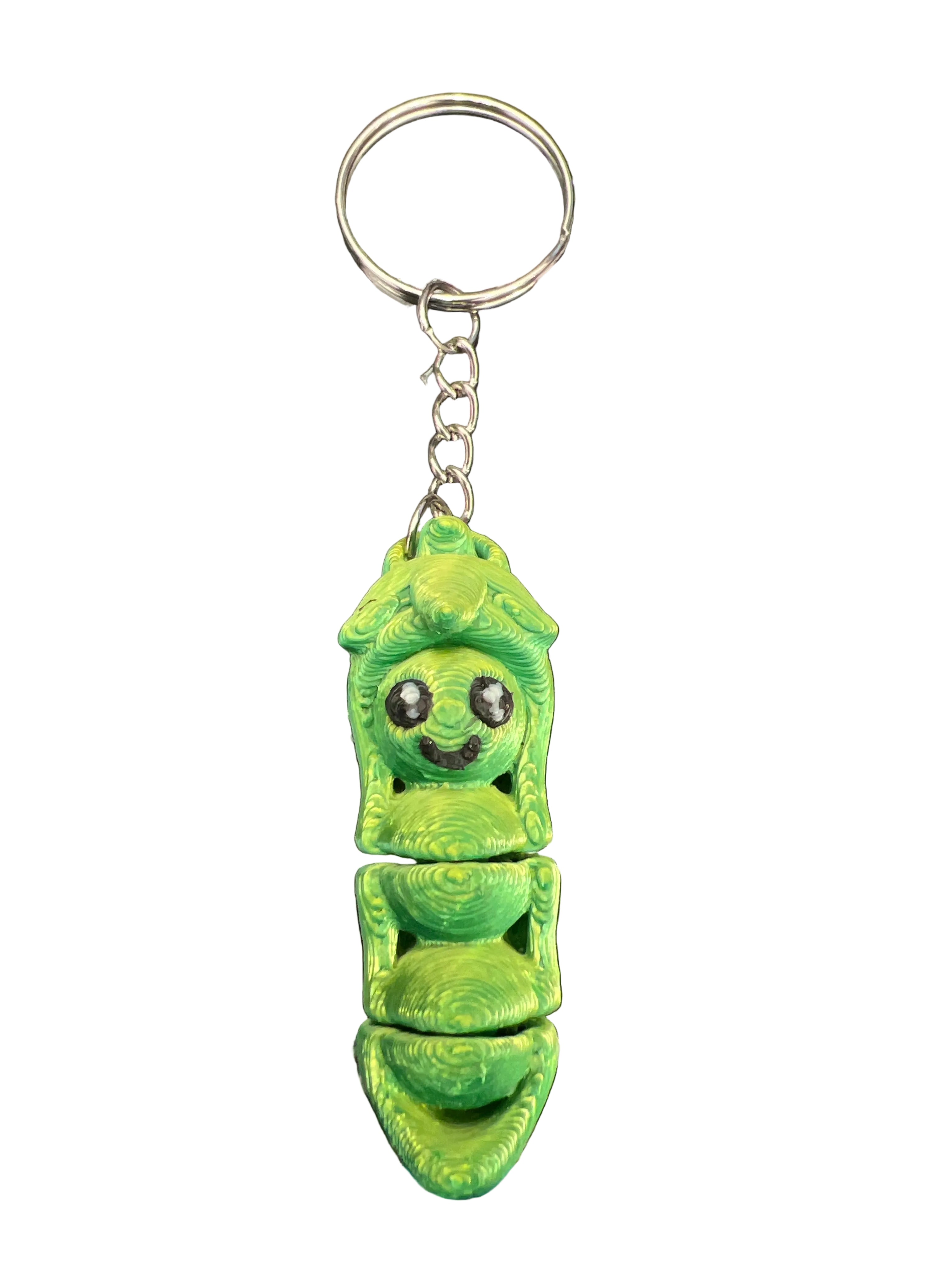 Pea in a Pod Keychains