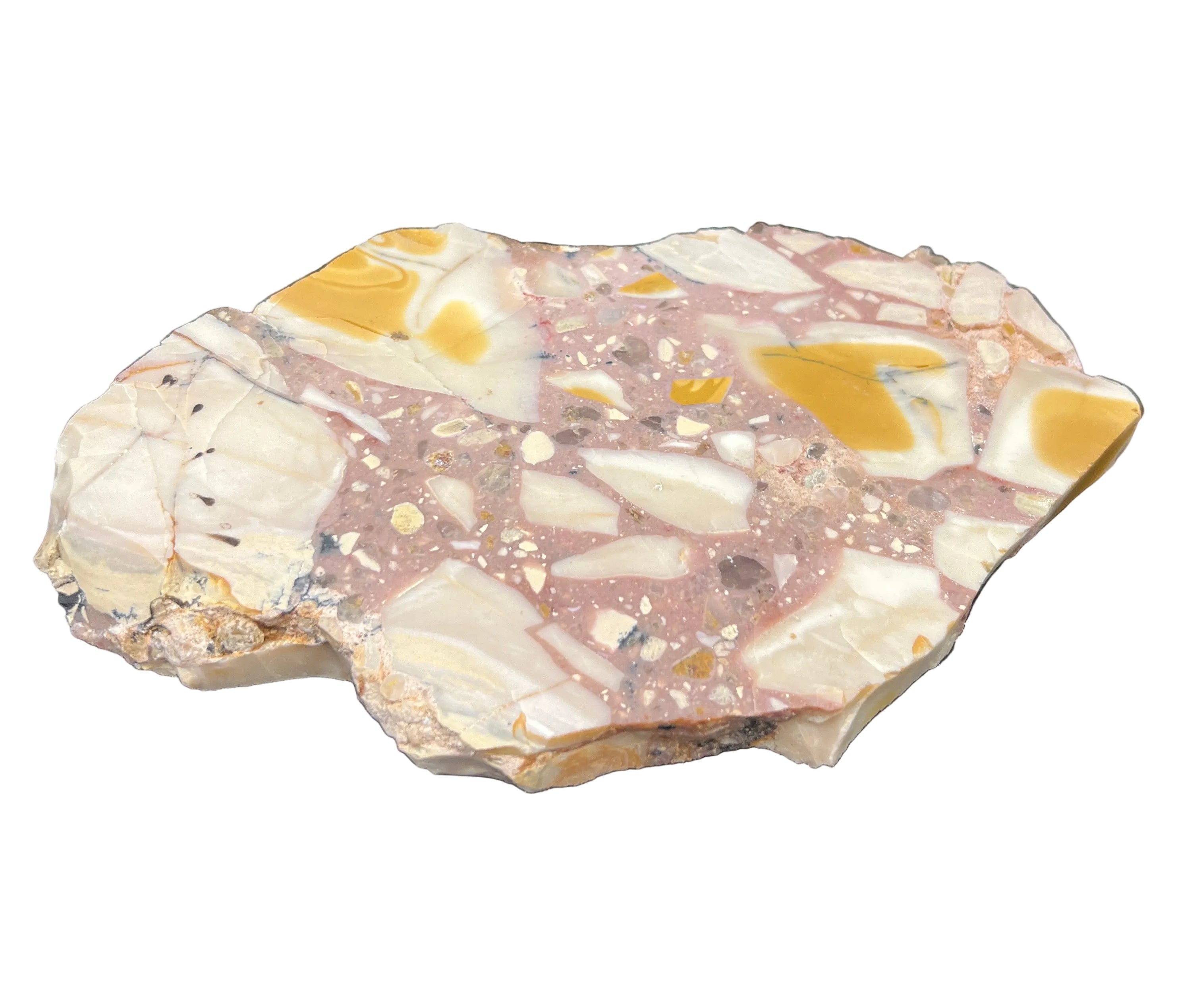 Egg & Bacon Jasper Slab