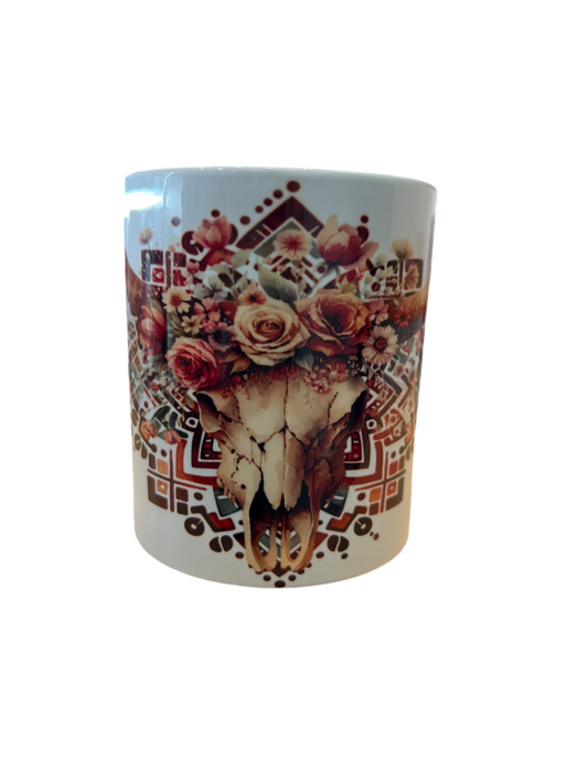 "Mandala Skull" Mug