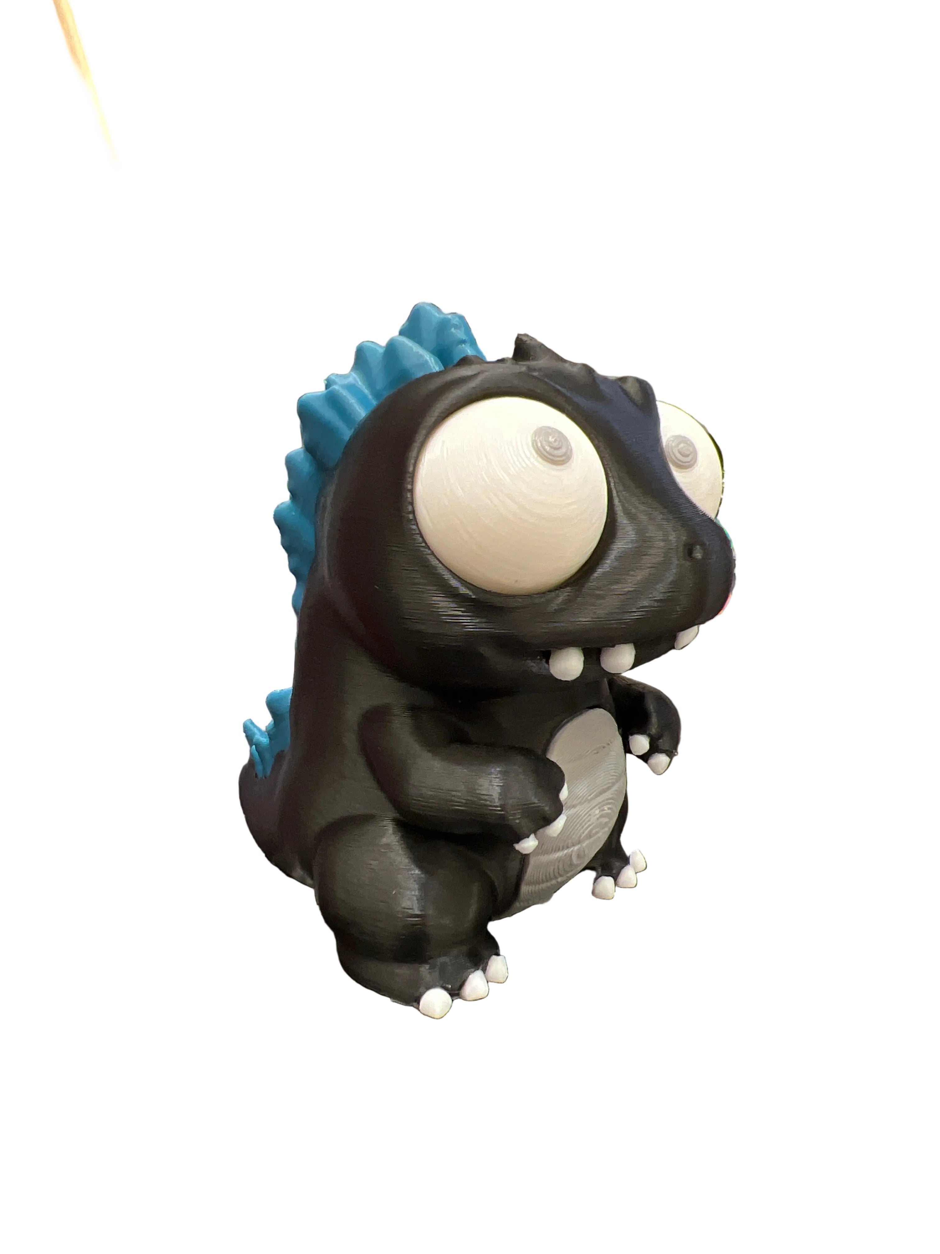 Goofy Eye Godzilla