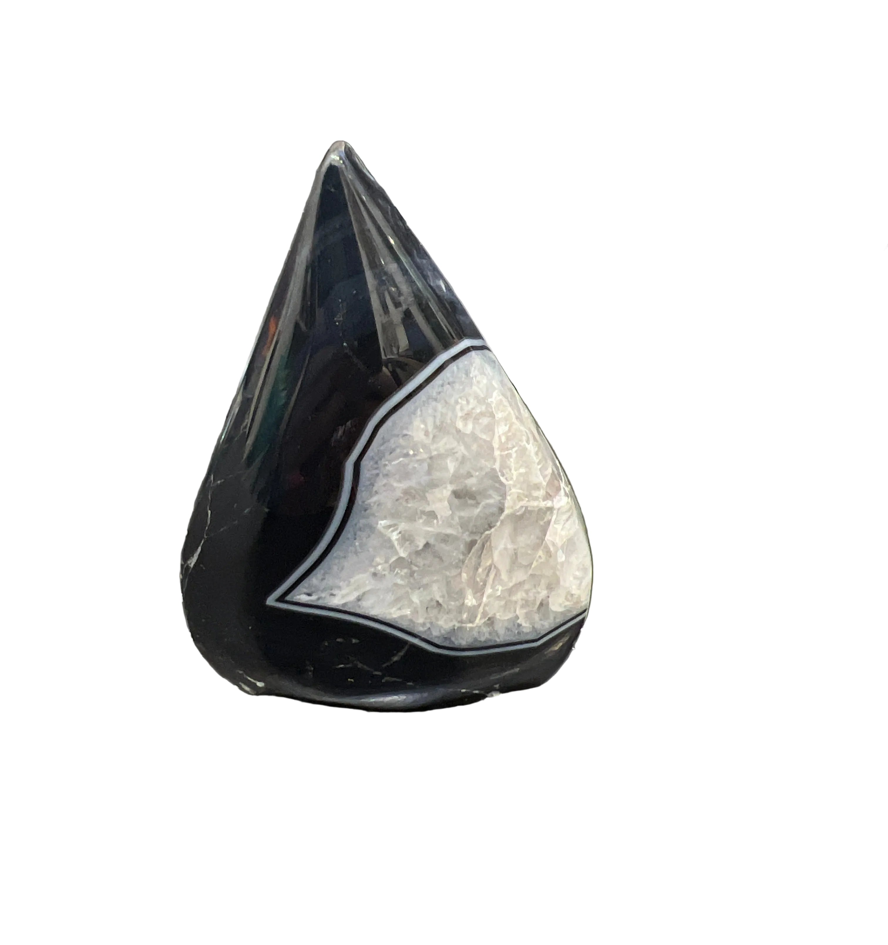 Black Agate Flames