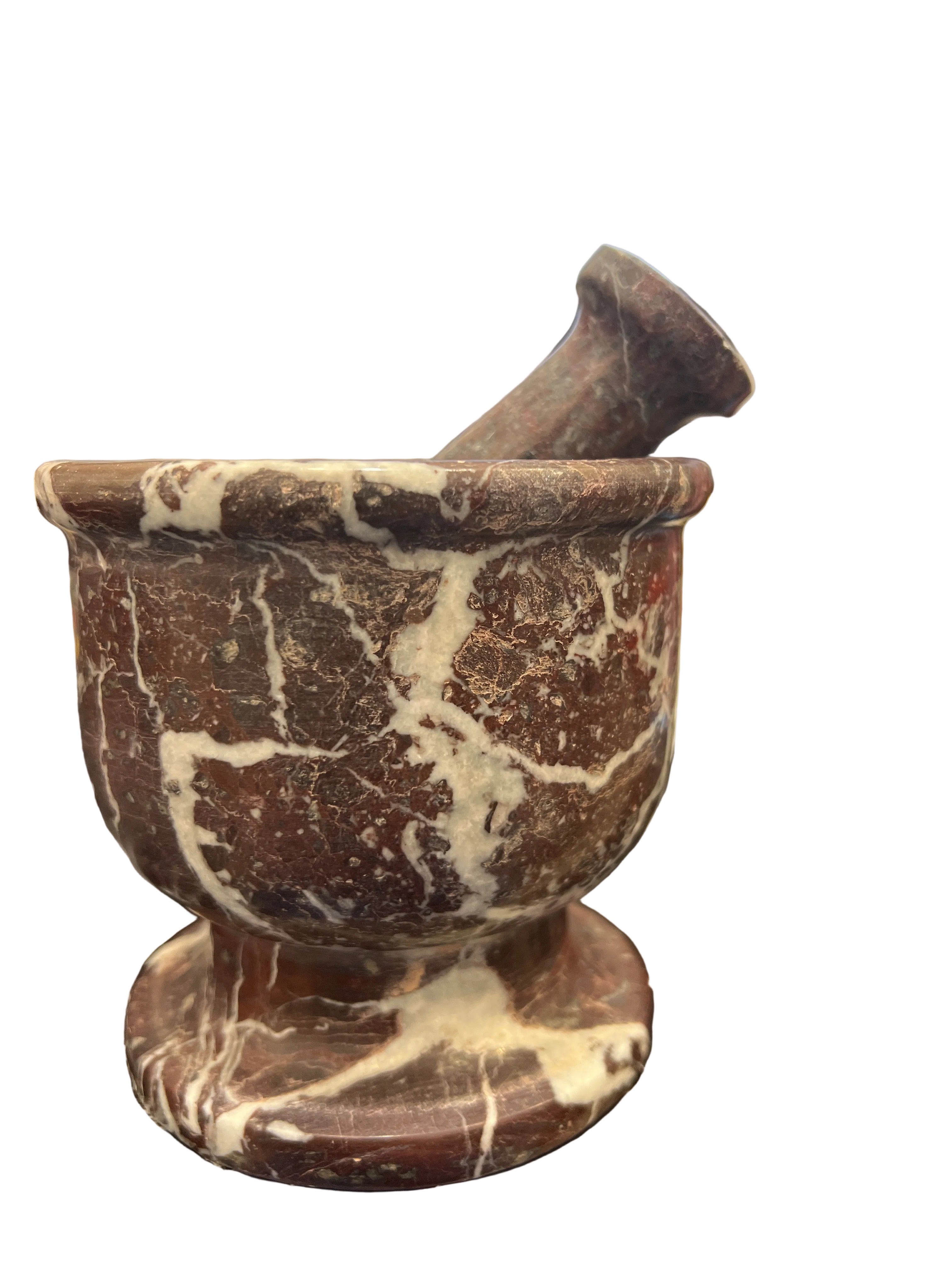 Red Onyx Mortar and Pestle
