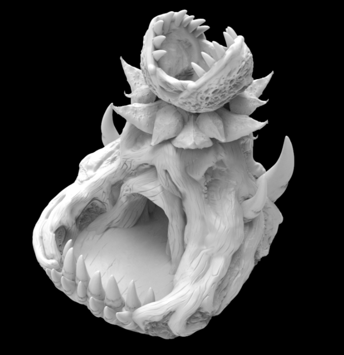 Man Eater Dice Tower