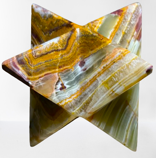 Green Onyx Merkaba
