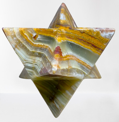 Green Onyx Merkaba