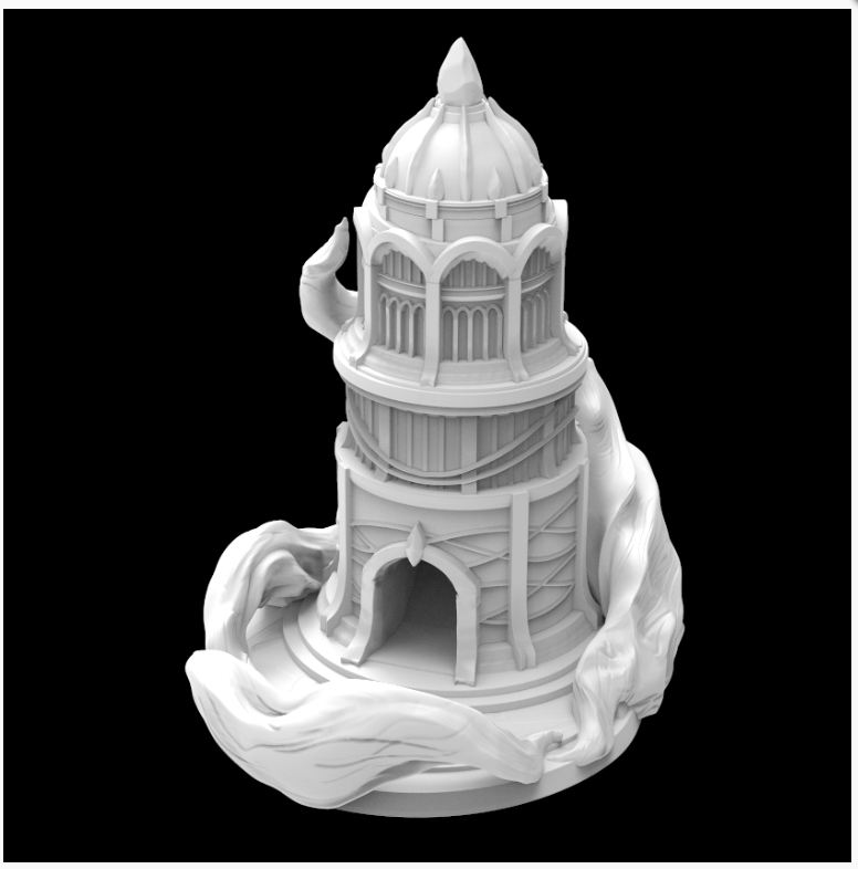 Elven Dice Tower