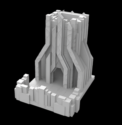 Valhalla Dice Tower (Grey)