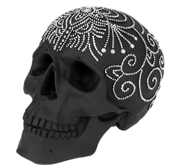 Skull with Diamante Head
