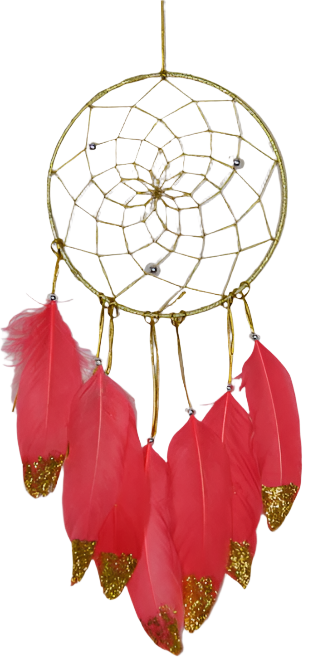 Dream Catchers - Gold Accent