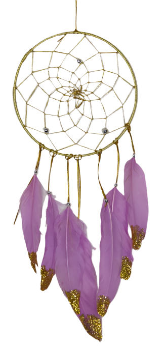 Dream Catchers - Gold Accent