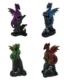 Dragon on Rune Stone Rock