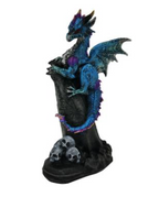 Dragon on Rune Stone Rock