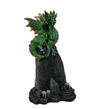 Dragon on Rune Stone Rock