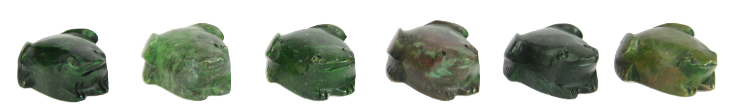 Soapstone Frogs