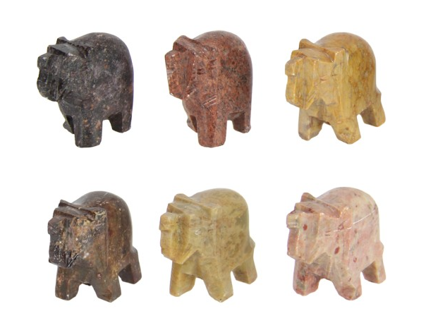Soapstone Elephants