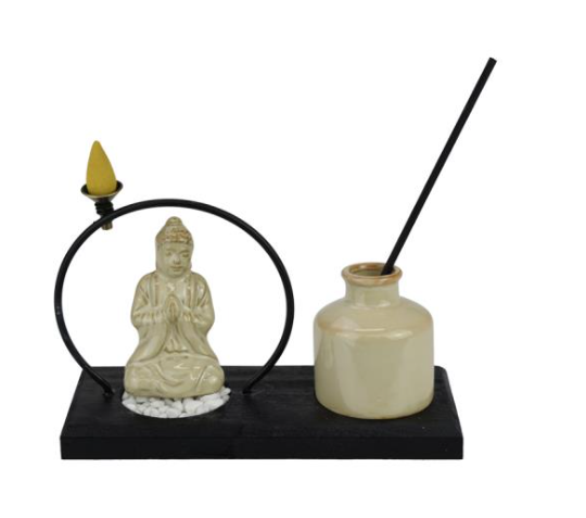 Buddha Backflow Cone Burner & Diffuser