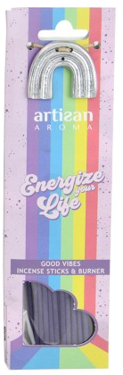 Good Vibes Incense Stick & Burner Pack