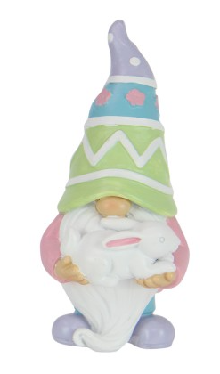 Gnome Holding Easter Goodies