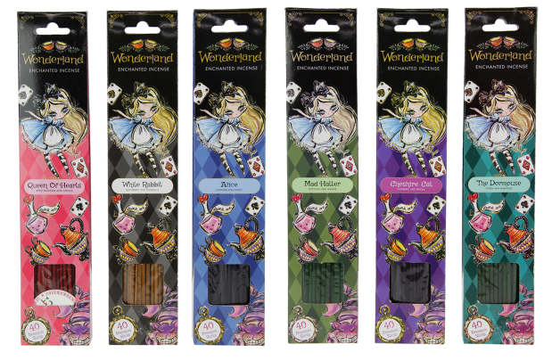 Wonderland Incense Sticks with Holder