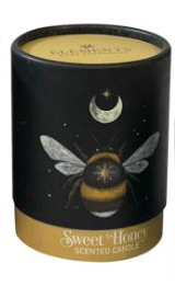 Candle with Moth Moon Phase