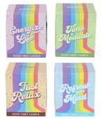 Good Vibes Glass Candles