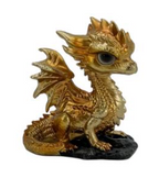 Gold Baby Dragons on Base