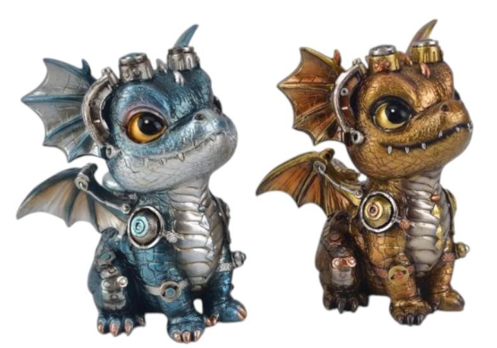 Juvenile Dragon with Steampunk