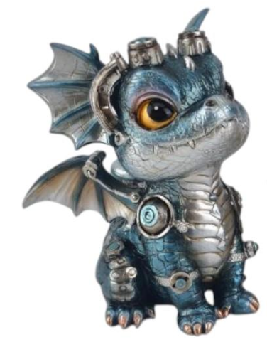 Juvenile Dragon with Steampunk