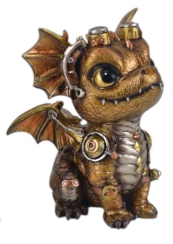 Juvenile Dragon with Steampunk