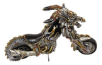 Skull Hell Rider Steampunk Biker