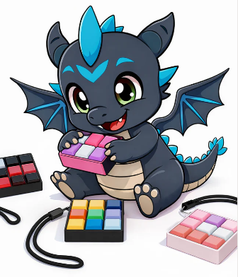Assorted One Off Clickers & Clicker Keychains