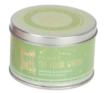 Tarot Travel Tin Candle